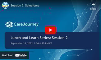 CareJourney Lunch and Learn Series: Session 2 - Salesforce